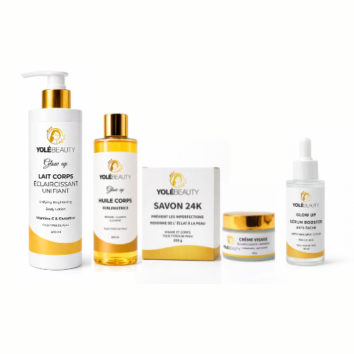 Gamme Glow up complète éclaircissante
