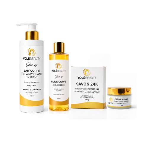 pack lait corps  éclaircissant 