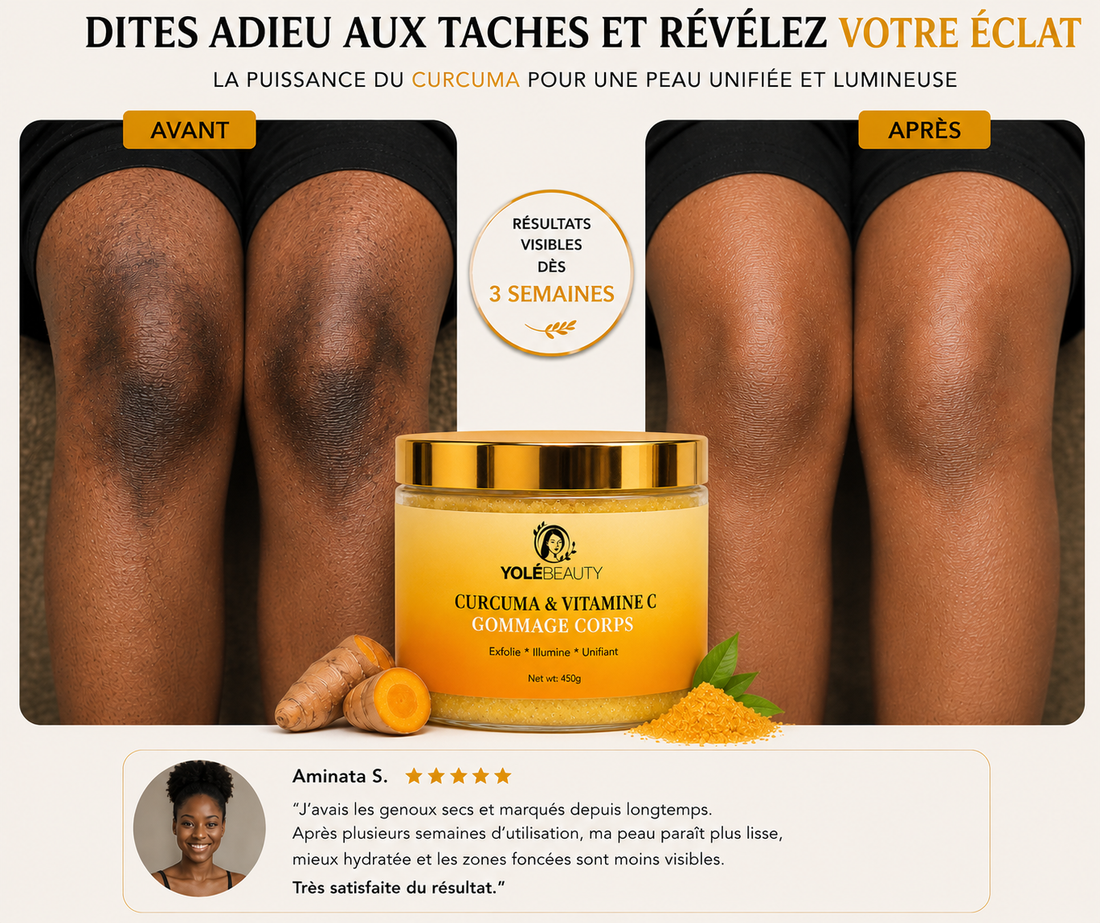 Gommage corps au Curcuma Vitamine C