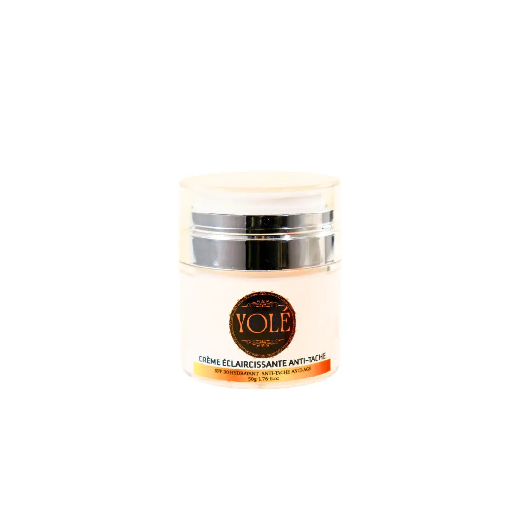 crème visage  éclaircissante anti tache 
