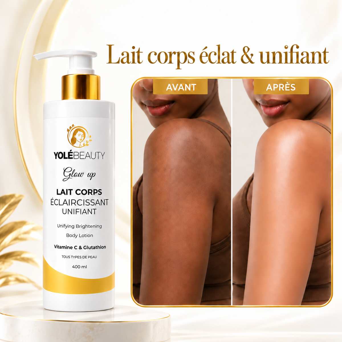 Lait  corps éclat 