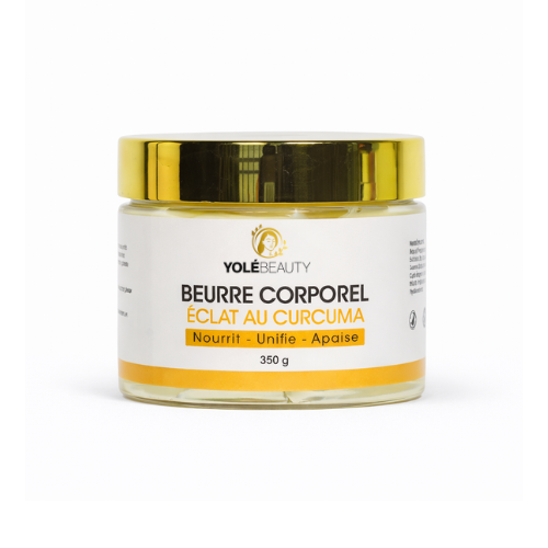 Baume corporel au curcuma 