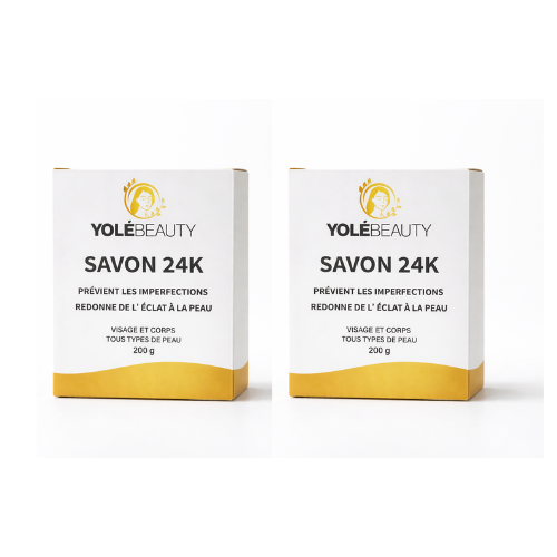 Duo Savon Or 24 k