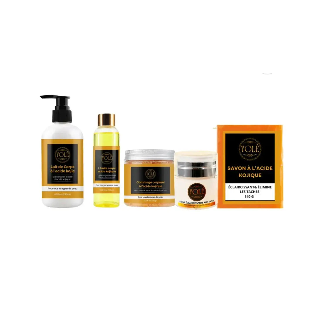 gamme teint caramel éclat acide kojique 
