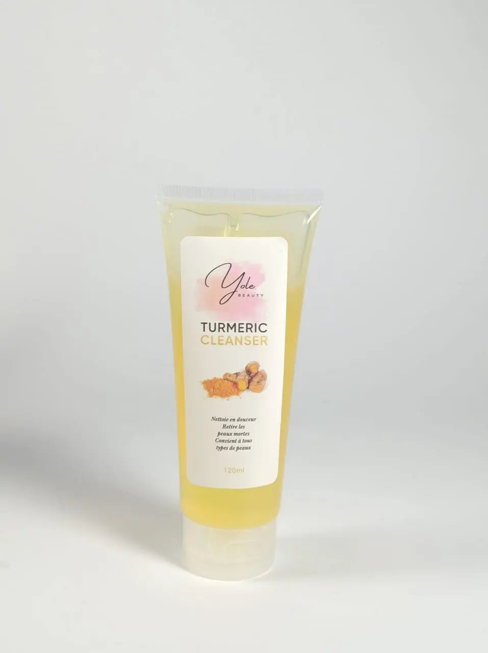 Gel Nettoyant Curcuma | Gel Nettoyant Exfoliant Naturel | yolebeauty
