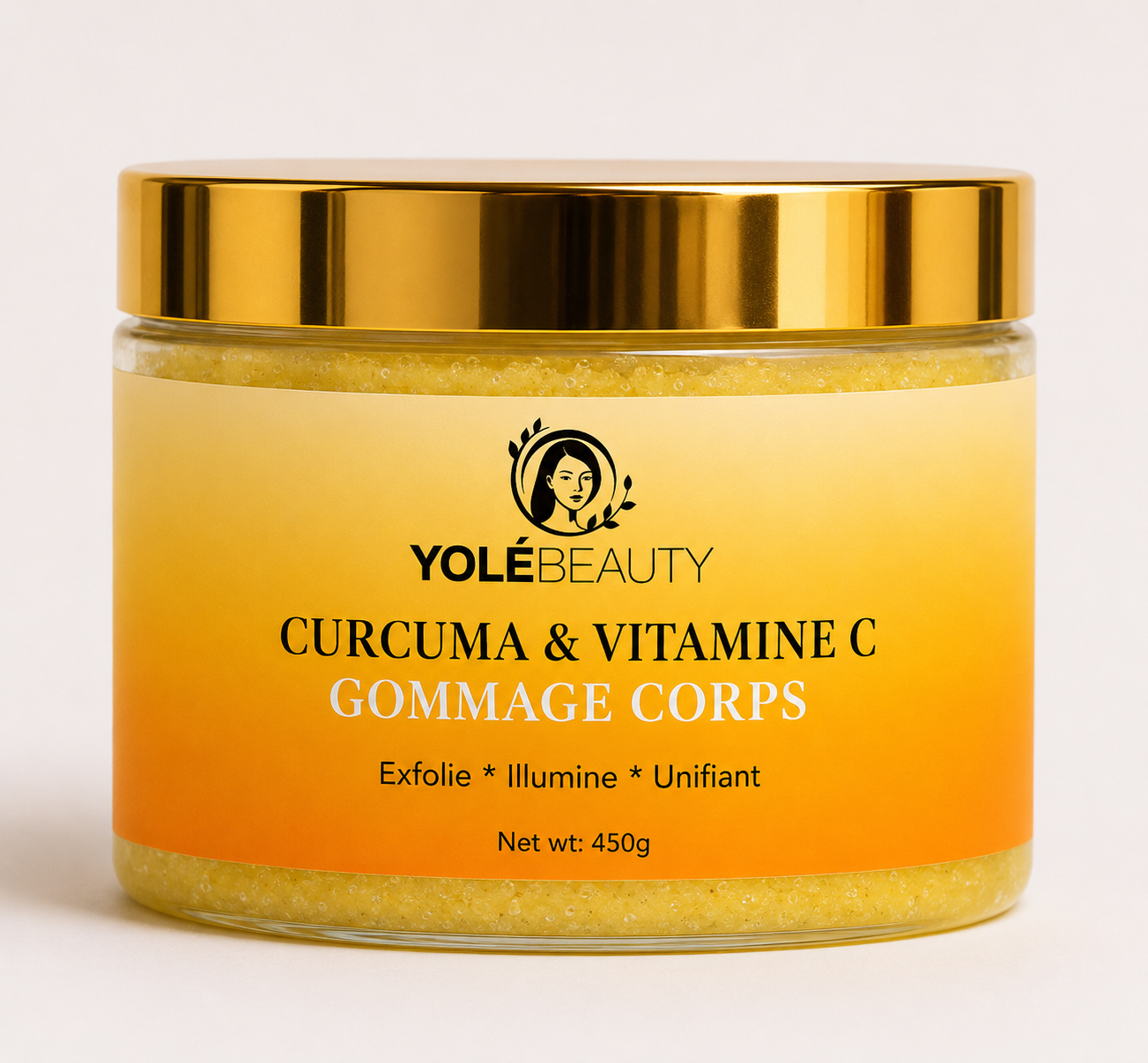 Gommage corps au Curcuma Vitamine C