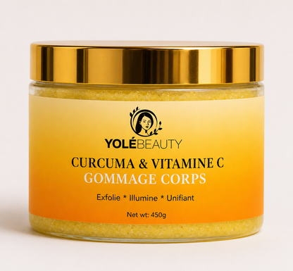 Gommage corps au Curcuma Vitamine C