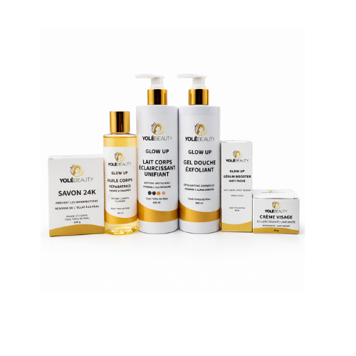 gamme éclaircissante unifiante visage et corps 