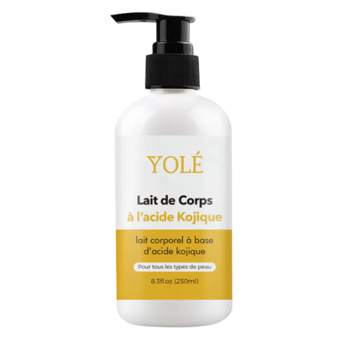 lait corps éclaircissant acide kojique 