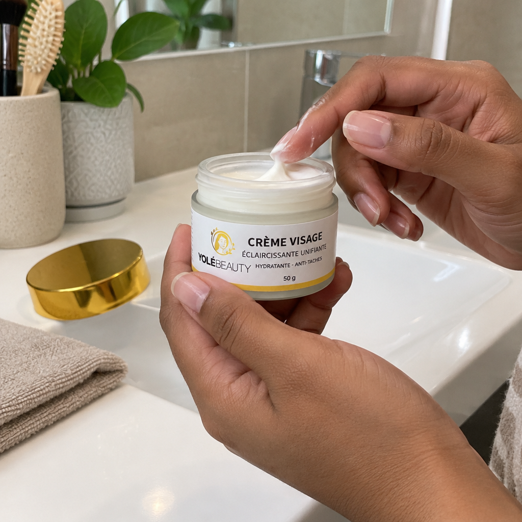 Crème  visage éclaircissante unifiante