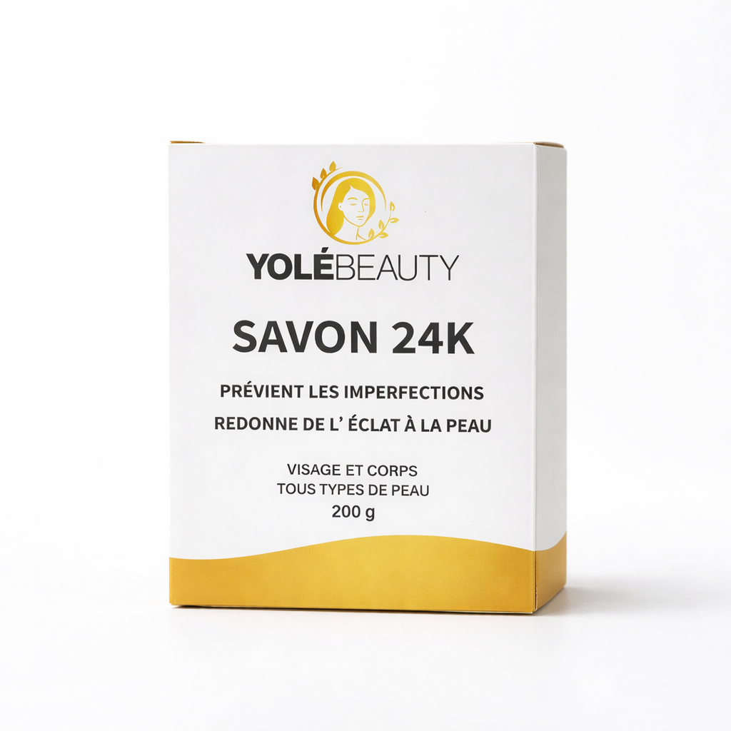 Savon 24K OR visage et corps